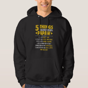 5 Sak bör du känna till min pappa Far Da Hoodie