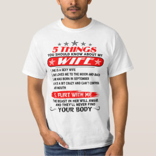 5 SAK DU BÖR VETA OM MIN fru 09 T Shirt