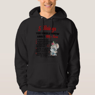 5 Sak du borde veta om min son föddes in Hoodie