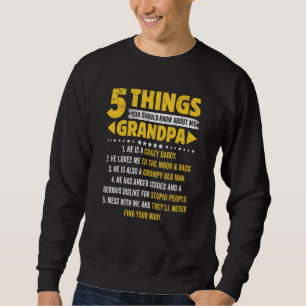5 Sak du ska veta om Min farfar Far Lång Ärmad Tröja