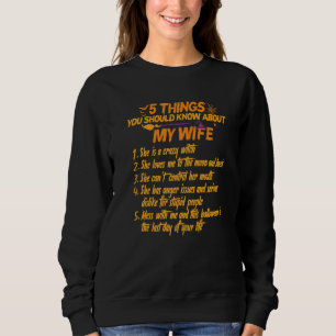 5 Sak du ska veta om min fru.. Hon är en Cr T Shirt