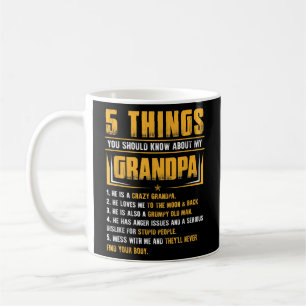 5 Sak du ska veta om min morfar Kaffemugg