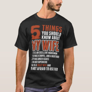 5 Sak om min fru T Shirt