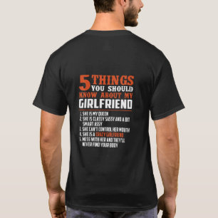5 sak ska du veta om min flickvän t shirt
