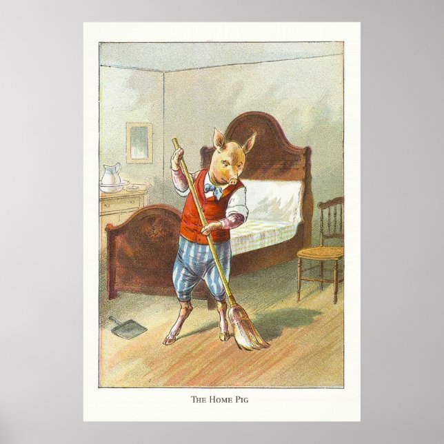 5 små grisar: Gris Poster (Framsidan)