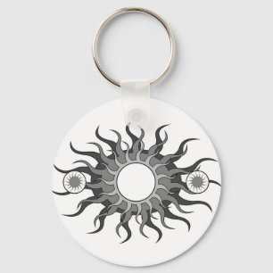 5 solar nyckelring