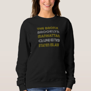 5 stadsdelar i New York City T Shirt