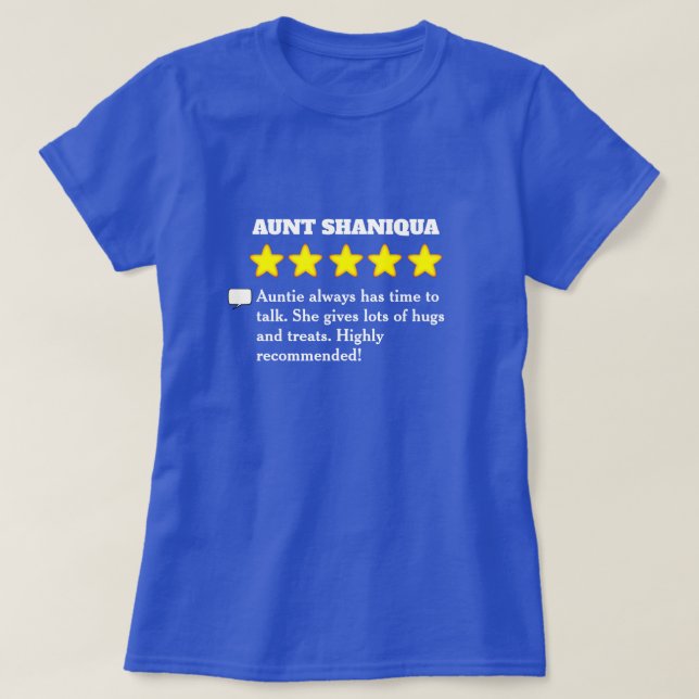 5 Star Moster Review T-Shirt (Design framsida)