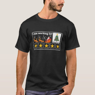 5 Stars Julafton Träd T Shirt
