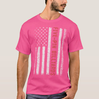 5-stifts miljarder amerikanska Flagga 4:e juli T Shirt