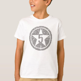 5 STJÄRNA knäckt FÖDELSEDAGutslagsplats T-shirt