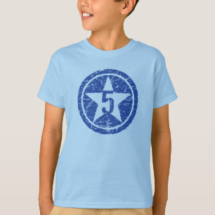 5 STJÄRNA knäckt FÖDELSEDAGutslagsplats T-shirt
