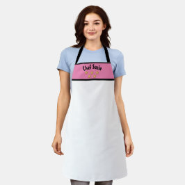5-stjärnig överordnad Chef Apron, Personlig Pappa,