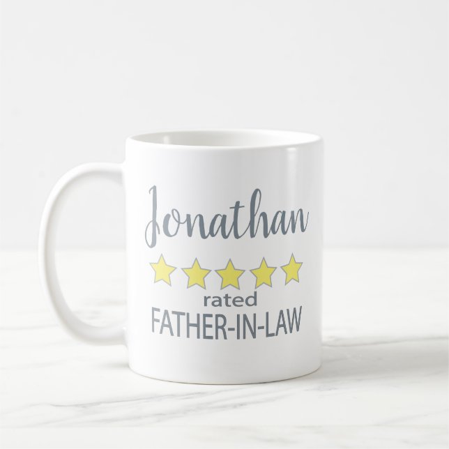 5-stjärnig svärfar kaffemugg (Vänster)