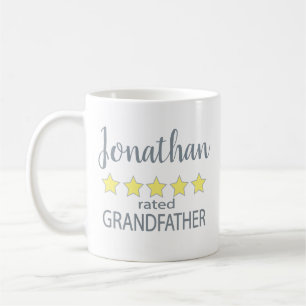 5 stjärnor, farfar kaffemugg