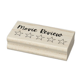 5 stjärnor filmgranskning Frimärke | Movie Journal Stämpel