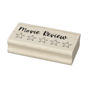 5 stjärnor filmgranskning Frimärke   Movie Journal Stämpel