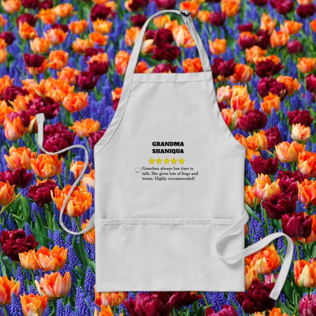 5 stjärnor Grandma Review Vuxen Apron Förkläde (Skapare uppladdad)