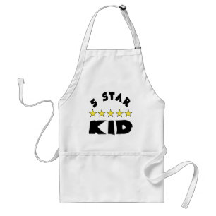 5 stjärnor Kid Förkläde