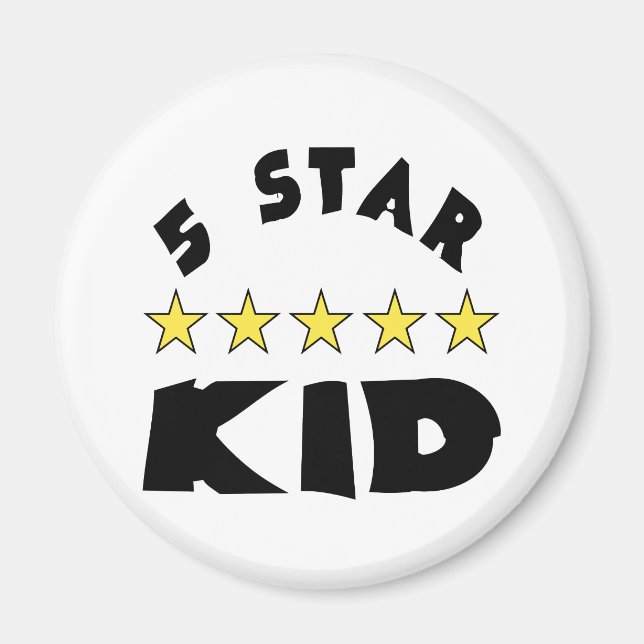 5 stjärnor Kid Magnet (Framsidan)