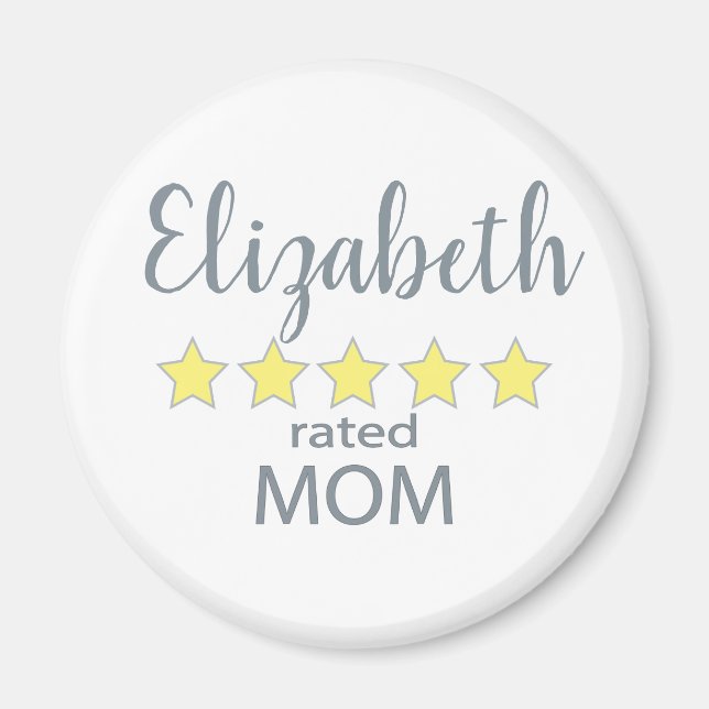 5 stjärnor Mamma Magnet (Framsidan)