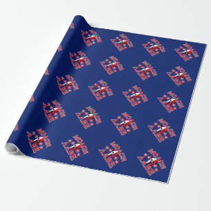 5 stjärnor Patriot Presentpapper
