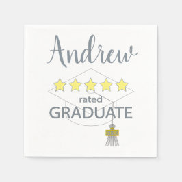 5 stjärnor Student Pappersservett