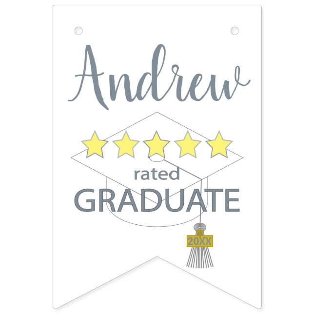 5 stjärnor Student Vimplar (Första flaggan)