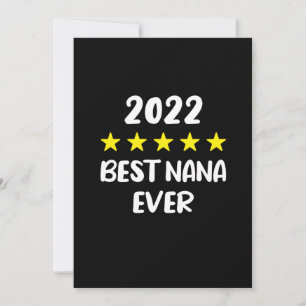 5-stjärnornas bästa Nana någonsin Mors dag 2022 Spara Datumet