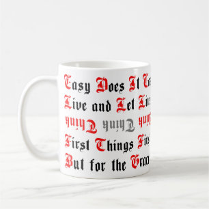 5 Traditionell säkerhet Slogans Mugg