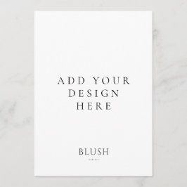 5-tums x7-menykortsutskrift program