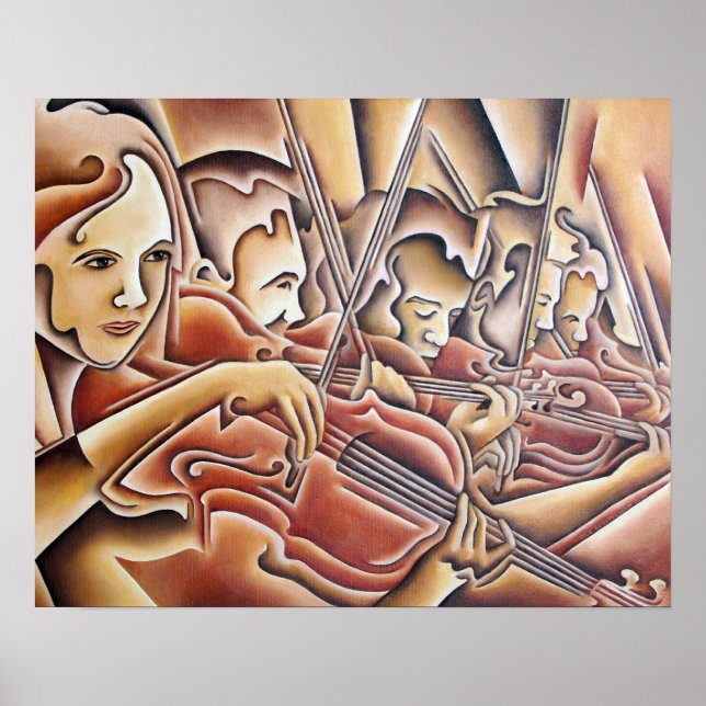 5 Violintryck Poster (Framsidan)