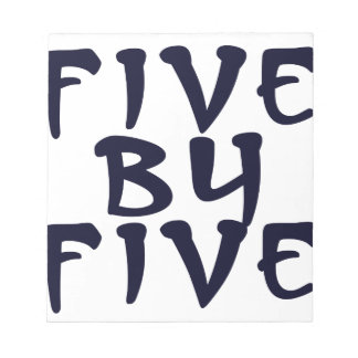 5 x 5 anteckningsblock