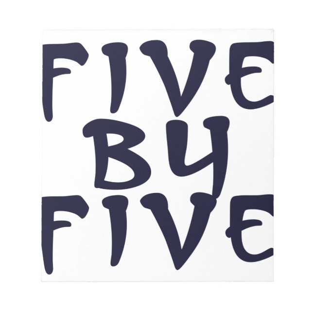 5 x 5 anteckningsblock (Framsida)