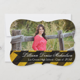 5 x 7 Bio  Crime Scene Tap Senior Notification Meddelande