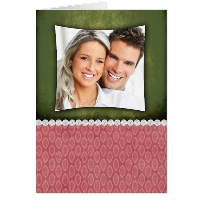 5 x 7-fotojulkort hälsningskort (Framsidan)