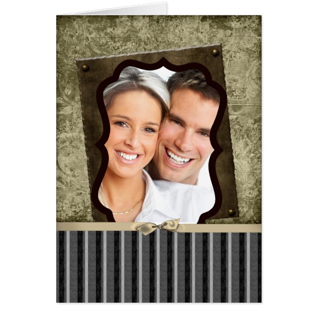 5 x 7-fotojulkort hälsningskort (Framsidan)