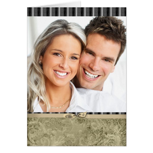 5 x 7-fotojulkort hälsningskort (Framsidan)