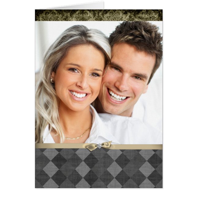 5 x 7-fotojulkort hälsningskort (Framsidan)