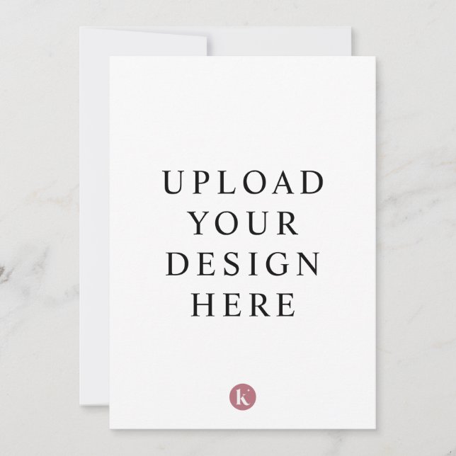 5" x 7" Inbjudan (Framsida)