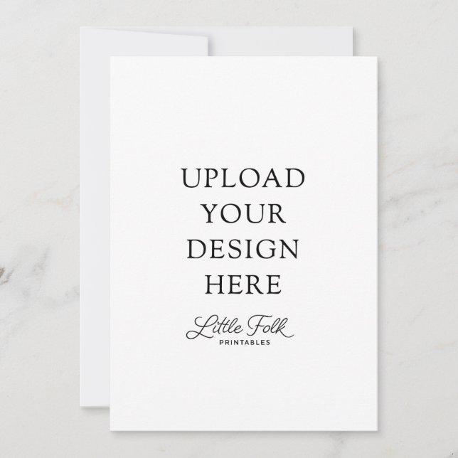 5 x 7" inbjudningar (Framsida)