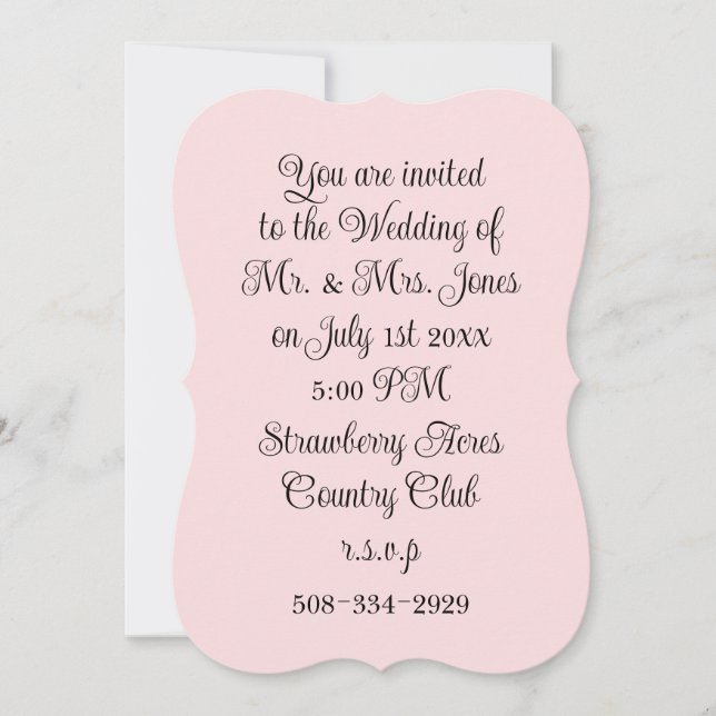 5 x 7-inbjudningsintervall inbjudningar (Framsida)