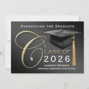 5 x 7-klass i 2025 års meddelande om Svarta Studen Inbjudningar