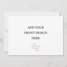 5 x 7 liggande inbjudan