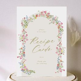 5 x 7 möhippa för mottagningskort för  av blommigt inbjudningar