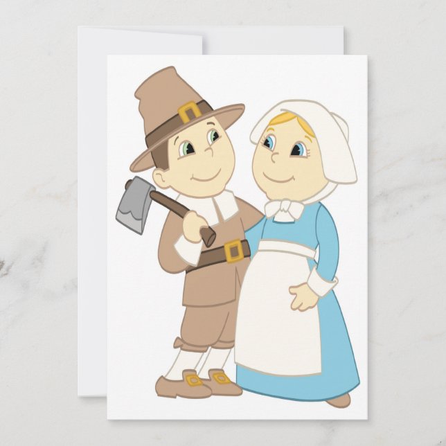 5 x 7-Thanksgiving kort (Framsida)