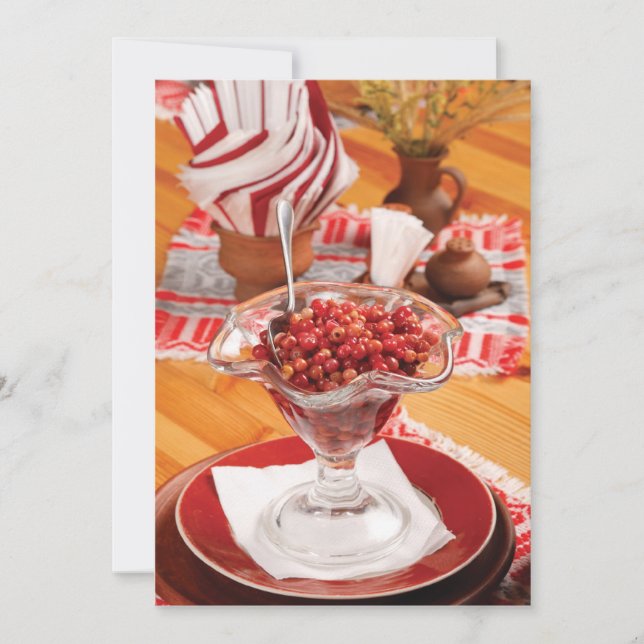 5 x 7-Thanksgiving kort (Framsida)