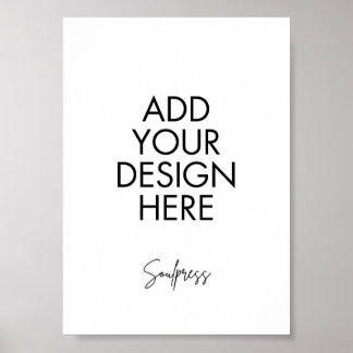 5 x 7-tums Anpassningsbar Skriv ut Poster