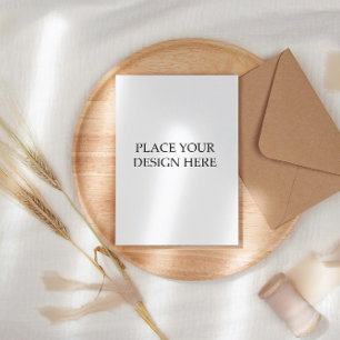 5 x 7-tums kortutskrift inbjudningar