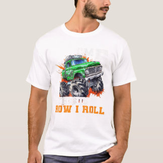 5 Year Old 5th Birthday Monster T Shirt